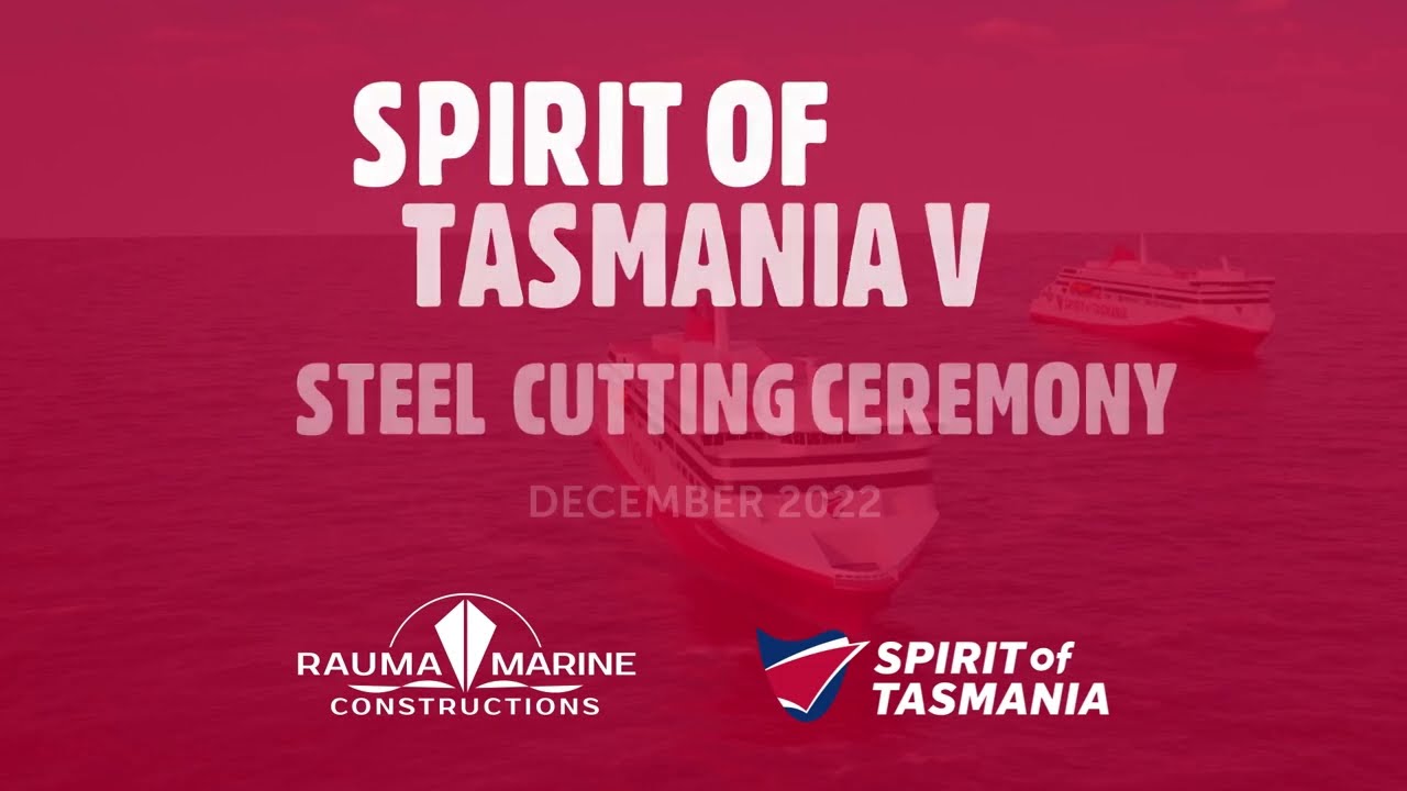Spirit Of Tasmania V - Steel Cutting